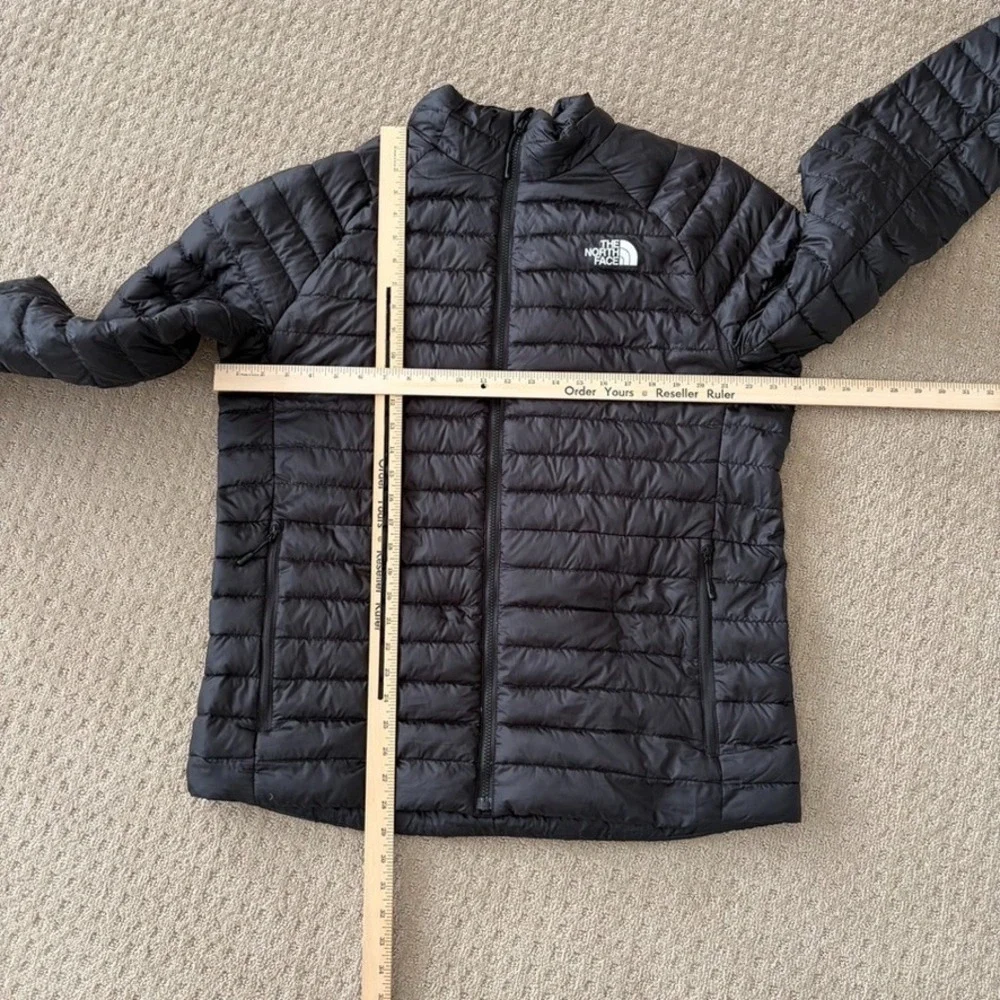 The‎ North Face 800 Down Filled Puffer Jacket Mens XL Black Full Zip Pockets Ski
